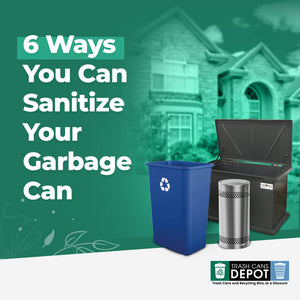 6 Ways You Can Sanitize Your Garbage Can