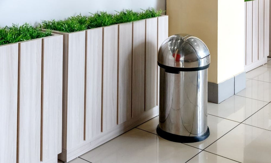 Should Your Business Use Plastic or Steel Trash Cans?