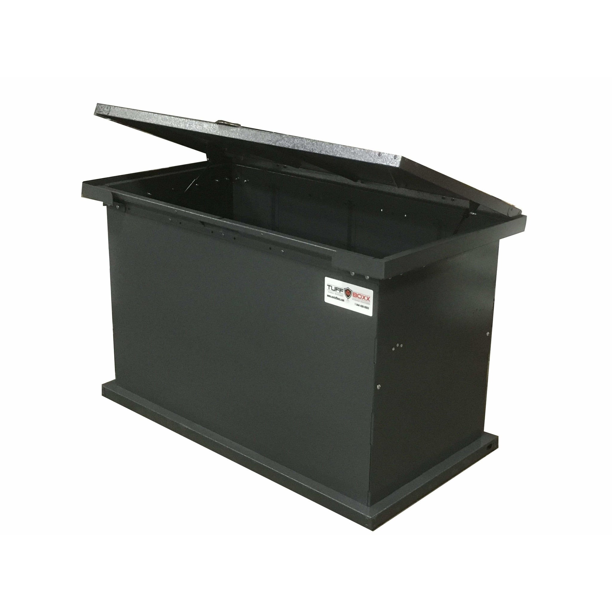 TuffBoxx Grizzly Animal Resistant 197-Gallon Steel Trash Receptacle