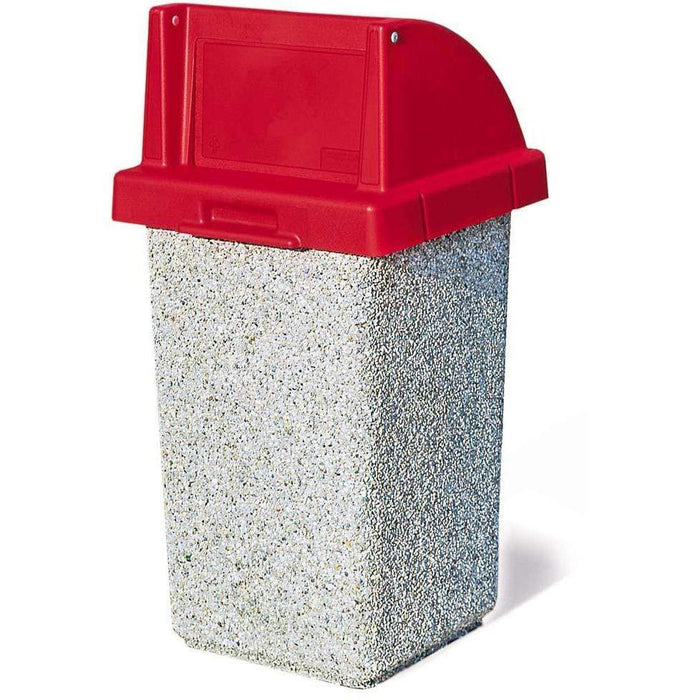 Wausau Tile 30 Gallon Trash Can, Wayfair