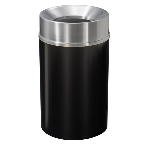 33-Gallon Venue Series Waste Bin in Stainless Steel