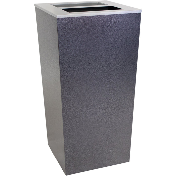 34 Gallon Trash Can - Ex-Cell Kaiser Metro Collection 34 Gallon Steel Trash Receptacle - RC-MTR-34 A/T HCCL