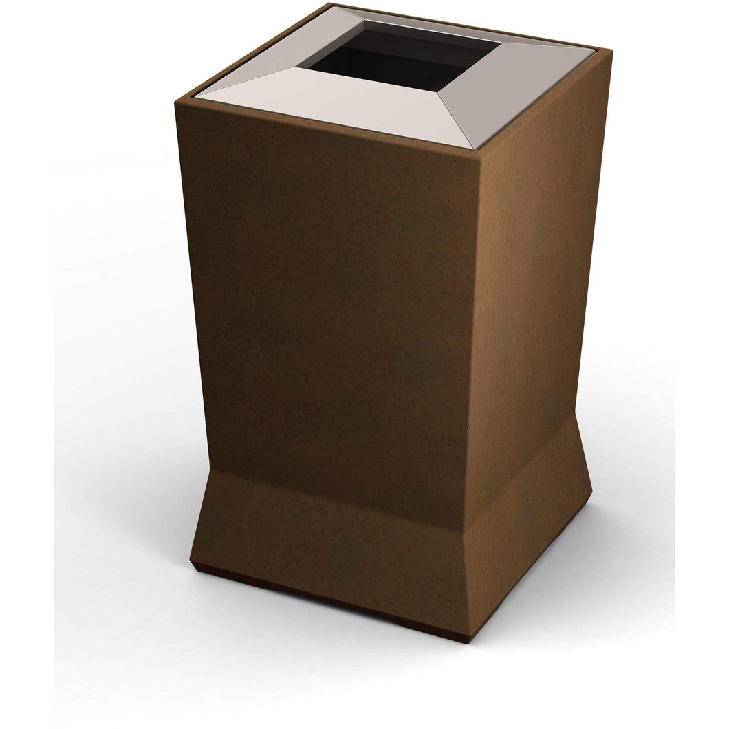 Commercial Zone ModTec 39 Gallon Plastic Large Waste Container - 724665 - Trash Cans Depot